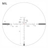 SH4 6-24X50 GEN2 FFP MIL VPR arken Illuminated Reticle with Zero Stop - 34mm Tube