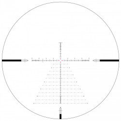 SH4 6-24X50 GEN2 FFP MIL VPR arken Illuminated Reticle with Zero Stop - 34mm Tube