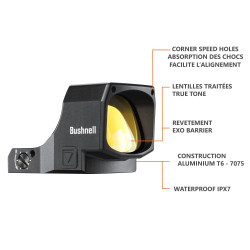 BUSHNELL rxm300 3 moa VISEUR POINT-ROUGE rxm 300