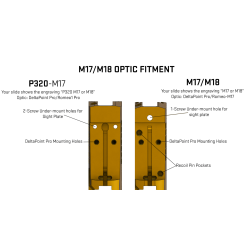 sig sauer P320 M18 - 9 MM optic ready 3.9"