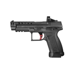 Pistolet luger mc9 t - Noir - C/9mm red dot inclus