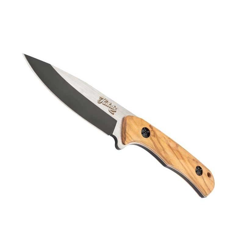 POIGNARD HERBERTZ BOIS DE ZEBRA 10CM INOX BICOLORE