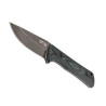 POIGNARD HERBERTZ G10 NOIR/VERT 8,5 CM INOX BLACKWASH