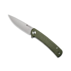 COUTEAU SENCUT NECHES MICARTA VERT