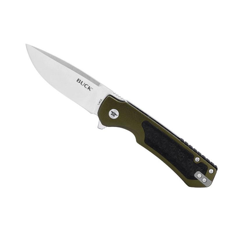 COUTEAU BUCK STINGER VERT 0714GRS
