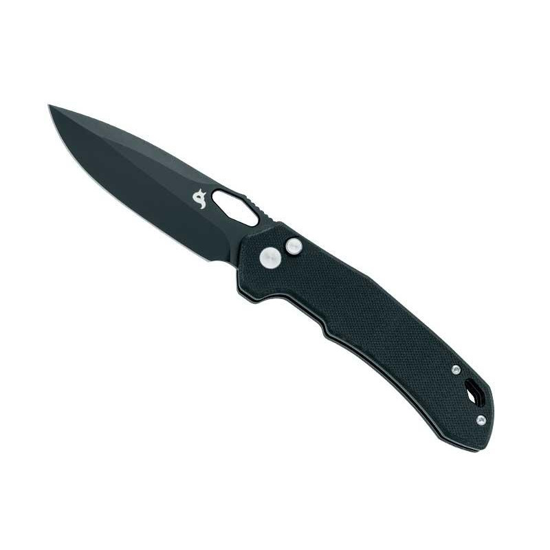 COUTEAU BLACK FOX ATROS G10 TOUT NOIR