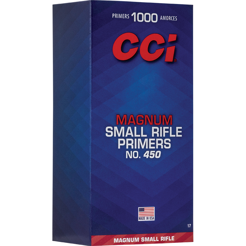 AMORCE CCI MAGNUM SMALL RIFLE N°450 x1000