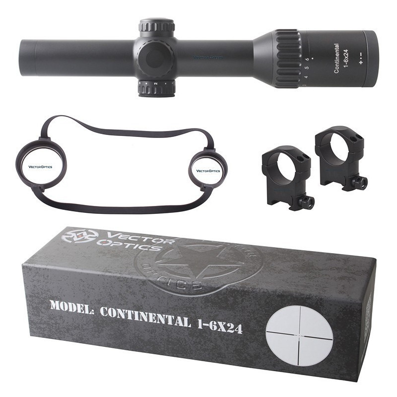 Vector optics continental 1-6x24i ED Fiber LPVO Riflescope  Rapport qualité prix le plus intéressant du marché.