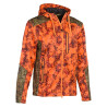 VESTE BLOUSON ZIPPÉ WOLF 2025 orange pro hunt verney carron softshell