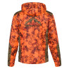 VESTE BLOUSON ZIPPÉ WOLF 2025 orange pro hunt verney carron softshell