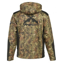 VESTE BLOUSON ZIPPÉ WOLF 2025 verte pro hunt verney carron softshell