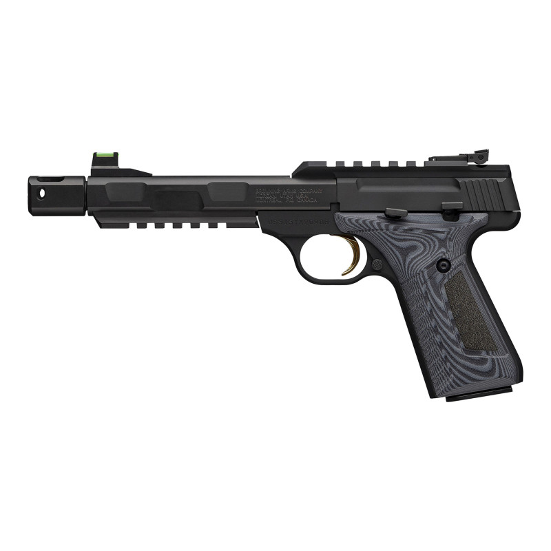 BUCK MARK CONTOUR PRO+ COMPS 5.9 G10 calibre 22Lr browning buckmark