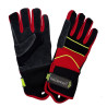gants cerbere francital long anti ronce traque rouge extra cuff