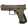pISTOLET DY9 CAL 9X19 vert AVEC OPTIC READY, CHARGEURS 2x15 et 4 GRIPS DERYA
