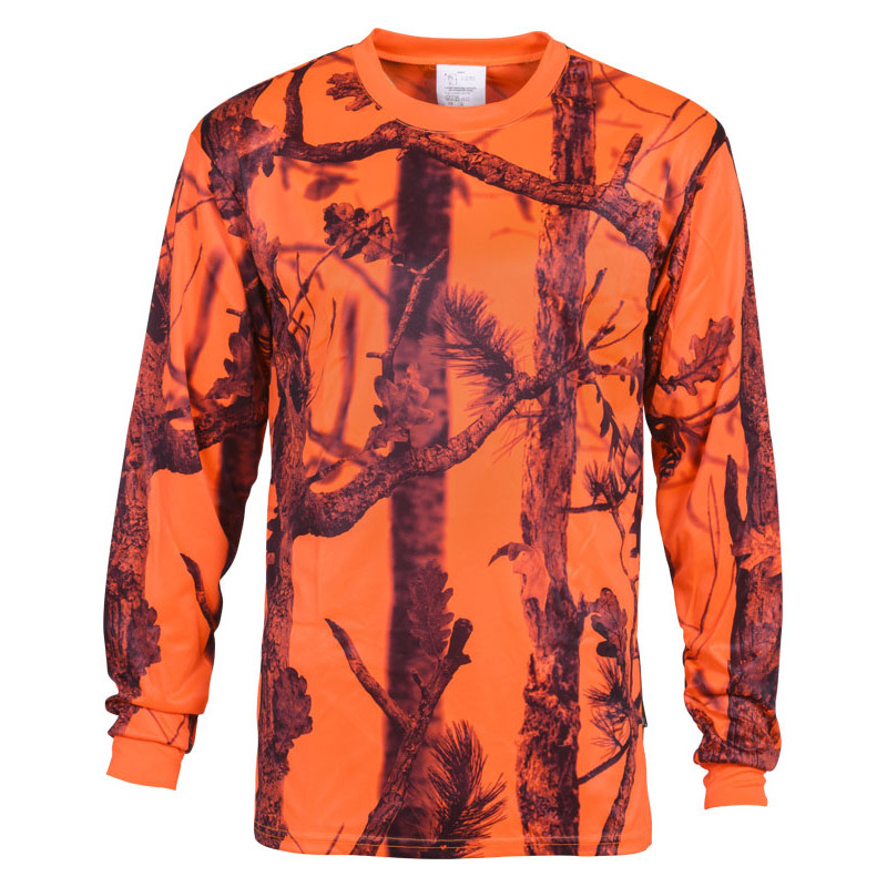 T-Shirt manche longue fluo camo ghost percussion