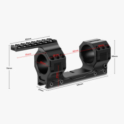 montage monobloc 30 oryx pro mount akra precision optics