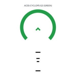 Point rouge Primary SLx 1× MicroPrism ACSS® cyclops g2