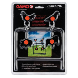 Pack GAMO delta fox gt whisper + Lunette 4x32 LC + 100 cibles + 250 plombs Gamo