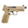 pistolet FN 509 t bi nms fde TACTICAL fn herstal 9x19 fileté 509t