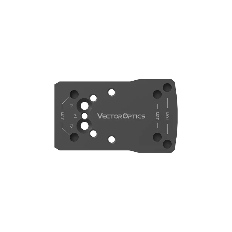 PLATINE glock MOJ MGT 2-in-1  vector optics point rouge