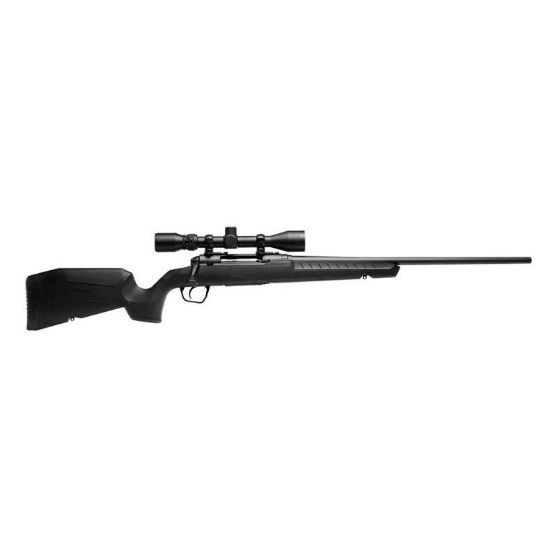 pack Carabine AXIS XP SR INT. 56CM CAL.222 filetée 1/x28 combo savage sr international