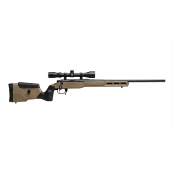 pack mdt fde Carabine AXIS XP SR INT. 56CM CAL.222 filetée 1/x28 combo savage sr international