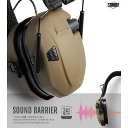 apollo Casque Antibruit Electroniques Savior orange