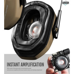 apollo Casque Antibruit Electroniques Savior orange