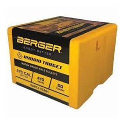 balles BERGER .375 410GR. hybrid target 50 ogives