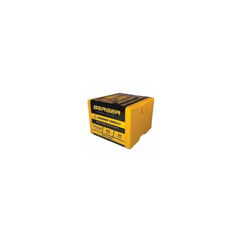 balles BERGER .375 410GR. hybrid target 50 ogives