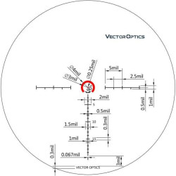 Crossfire II 3-12x56 AO Hog Hunter V-Brite lumineux