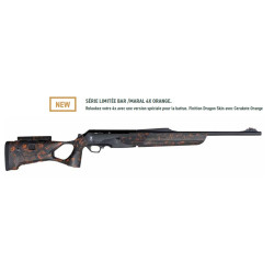 crosse bar 4x chassis carbone unic FBT browning  armeur dragon skin cerakote orange serie limitée