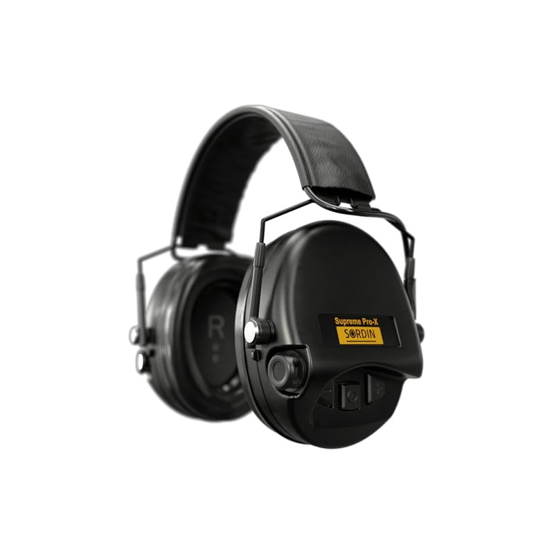 CASQUE SORDIN SUPREME PRO X NOIR slim sfa hear2