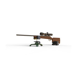 Chevalet trépied de tir Caldwell the rock jr 2 avec support arriere