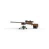 Chevalet trépied de tir Caldwell the rock jr 2 avec support arriere