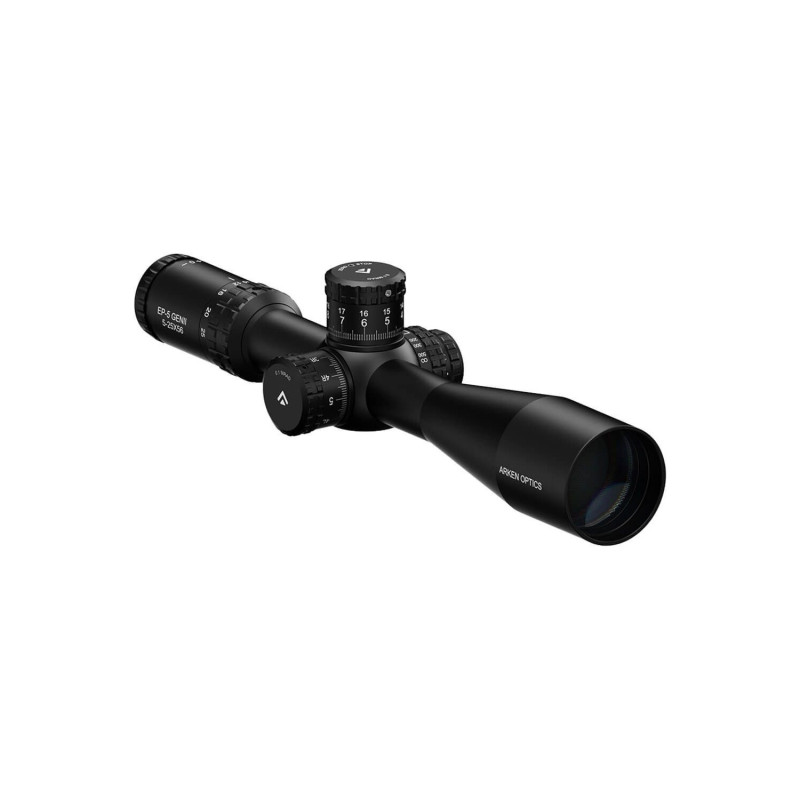 EP5 gen II 5-25X56 FFP MIL TOR arken avec Zero Stop - Tube 34mm