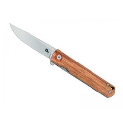 COUTEAU BLACK FOX spear zebrano