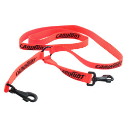 Laisse doubleur HUNTER FIRST pour chien orange 150cm canihunt