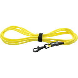 Longe pour chien X-TREME PVC 8mm jaune canihunt 10m