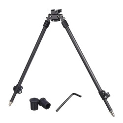 Bipied haut 40-68 cm carbone fixation rapide pour Picatinny optyss instruments