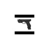 PISTOLET HUSAN MKA919 COMPENSE valise rigide