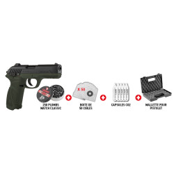 Pack Noel 2026 Gamo PT85 kaki Blowback