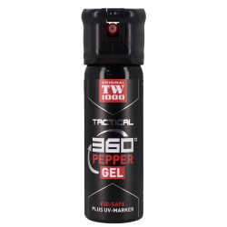 BOMBE Gel poivre marqueur uv 360° Pepper-Gel - 45ml défense tw1000