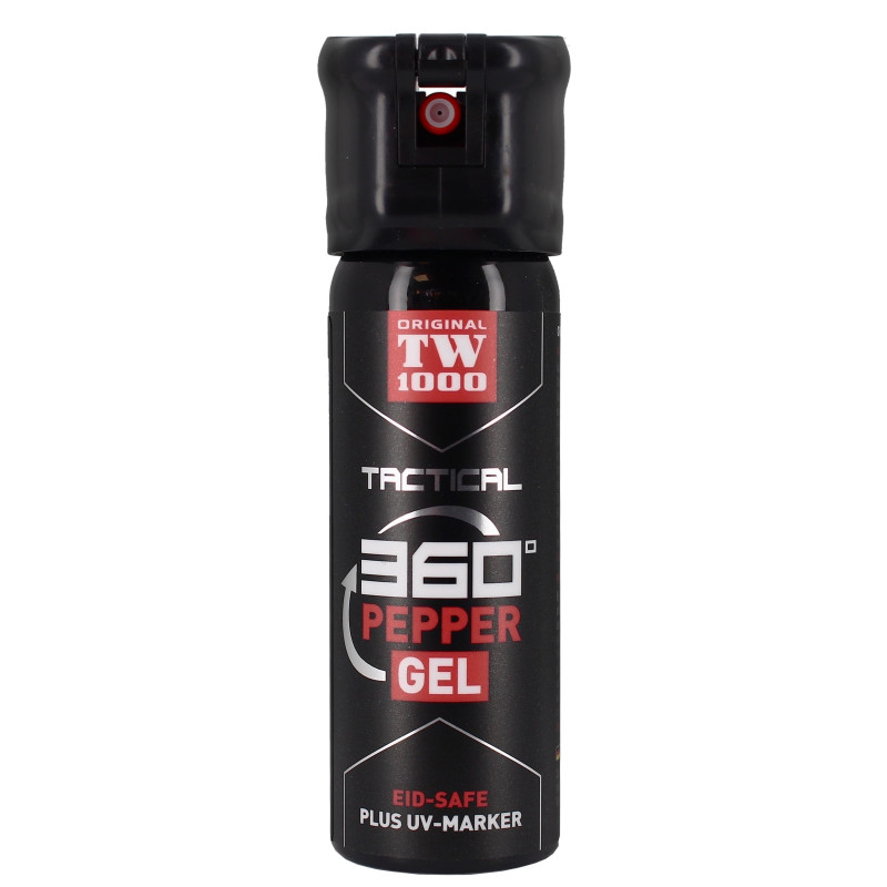 BOMBE Gel poivre marqueur uv 360° Pepper-Gel - 45ml défense tw1000