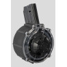 CHARGEUR TAMBOUR TRANSPARENT CAL12, 20 coups/DERYA - AR12 FUSILS TURCS DRM-12