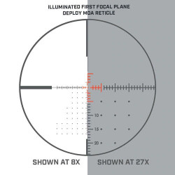 BUSHNELL FORGE 4,5-27X50 MRAD - RET DEPLOY MIL FFP