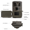 Trail cam hse9 piege photo ir vision hd 1080P ip66