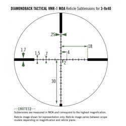 Crossfire II 3-12x56 AO Hog Hunter V-Brite lumineux