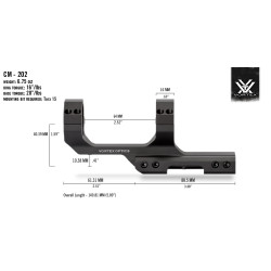 montage Vortex Precision Extended Cantilever