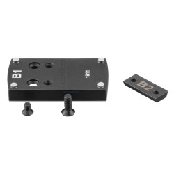 m1911 1911 montage, embase, platine montage point rouge vector